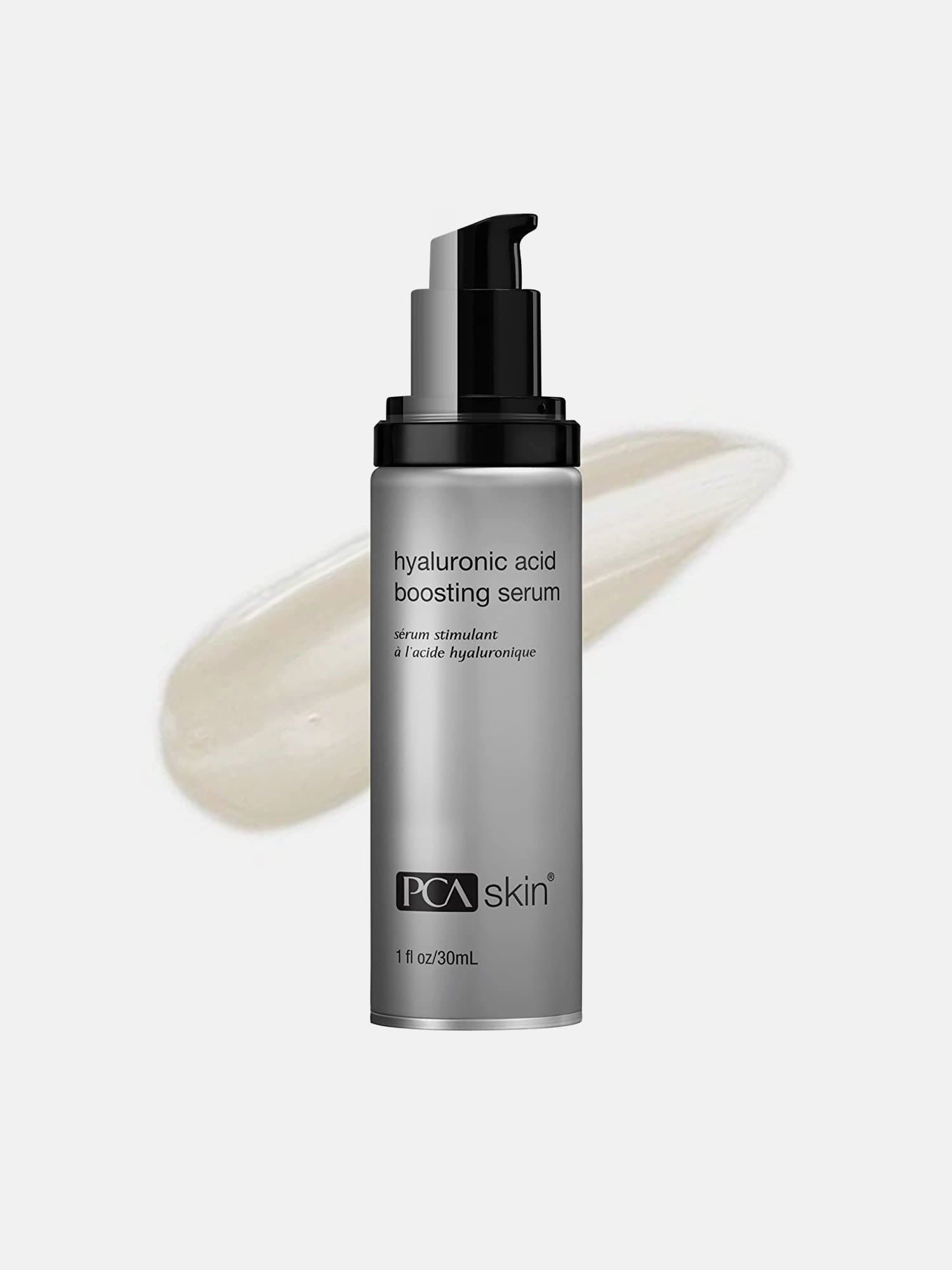 Hyaluronic Acid Boosting Face Serum, Hyaluronic Acid Serum for Face Made with Niacinamide and Ceramides, Helps Reduce Fine Lines and Wrinkles and Delivers 24-Hour Moisturization, 1 Oz Pump