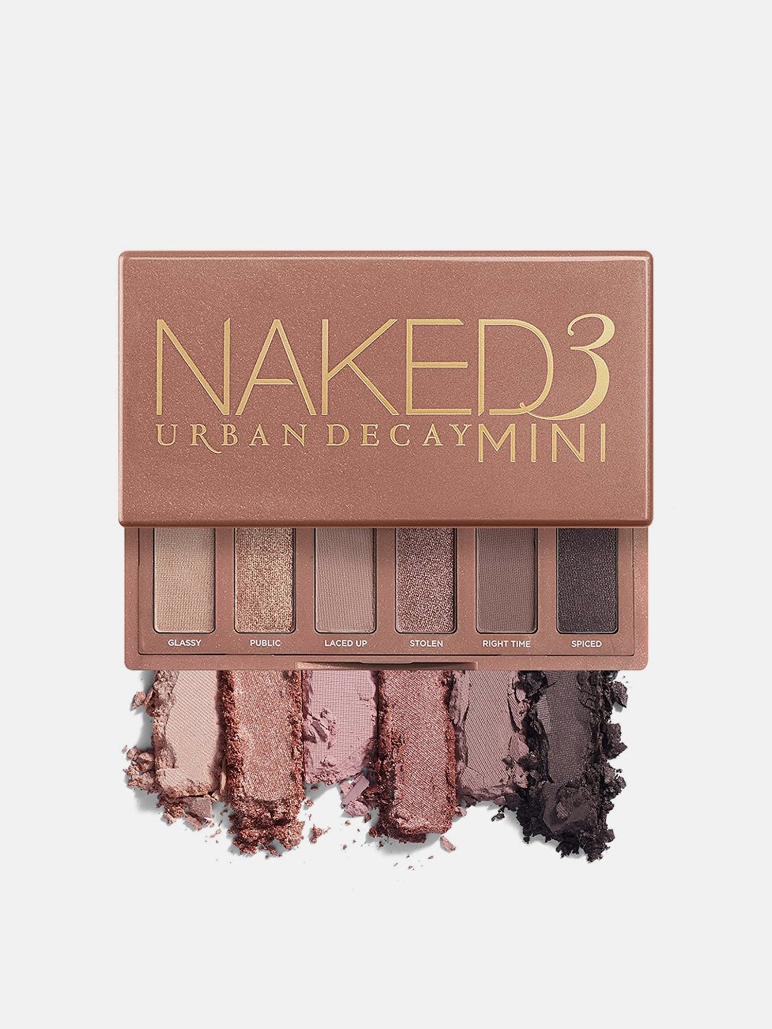 Naked Mini Eyeshadow Palette - 6 Shades - Great for Travel - Ultra-Blendable, Rich Colors with Velvety Texture - up to 12 Hour Wear