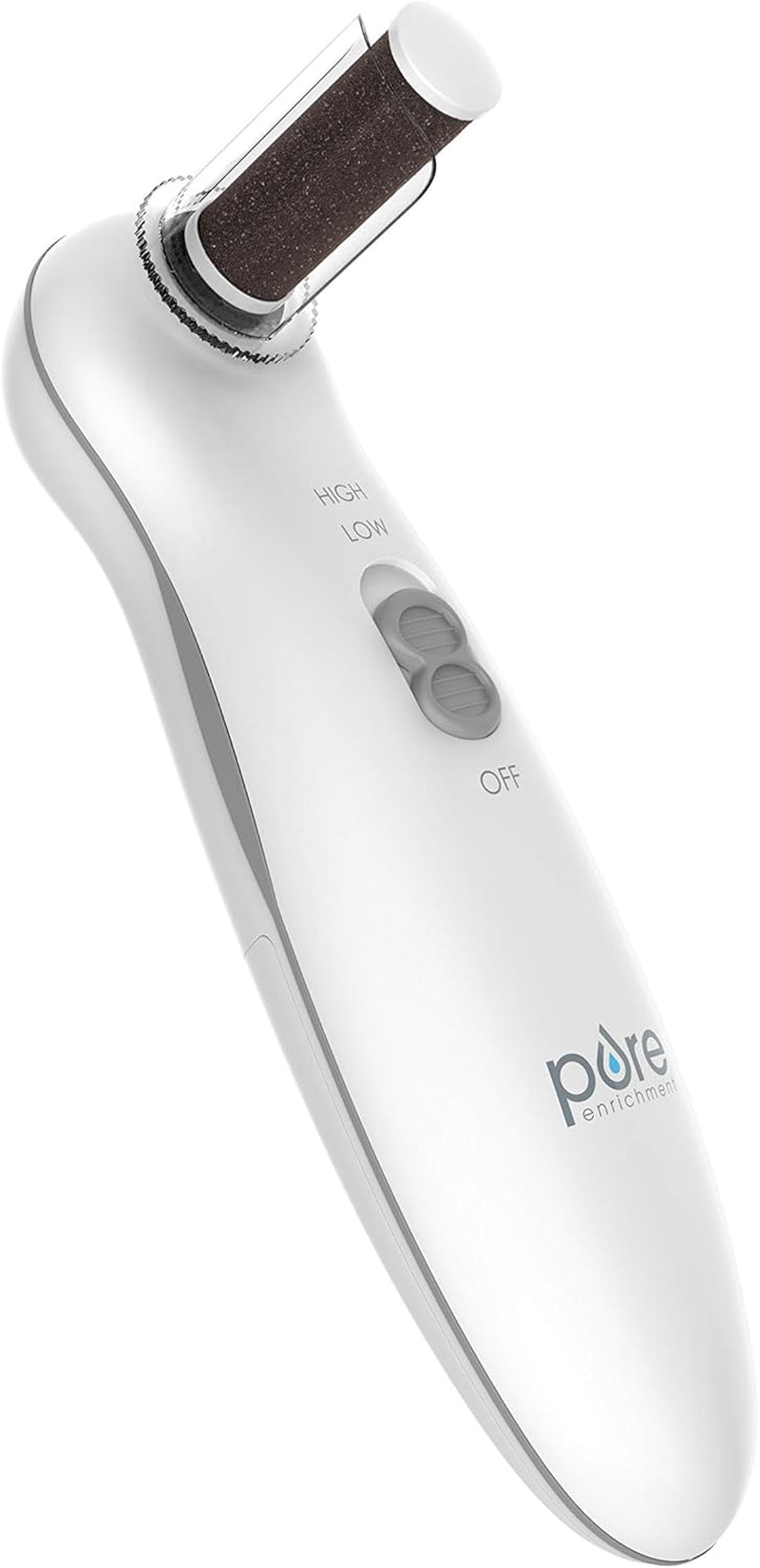 Purepedi Deluxe 10-Piece At-Home Professional Manicure and Pedicure Electric Nail File Kit - Cordless Electric Nail Drill and Callus Remover Tool with Protective Cap