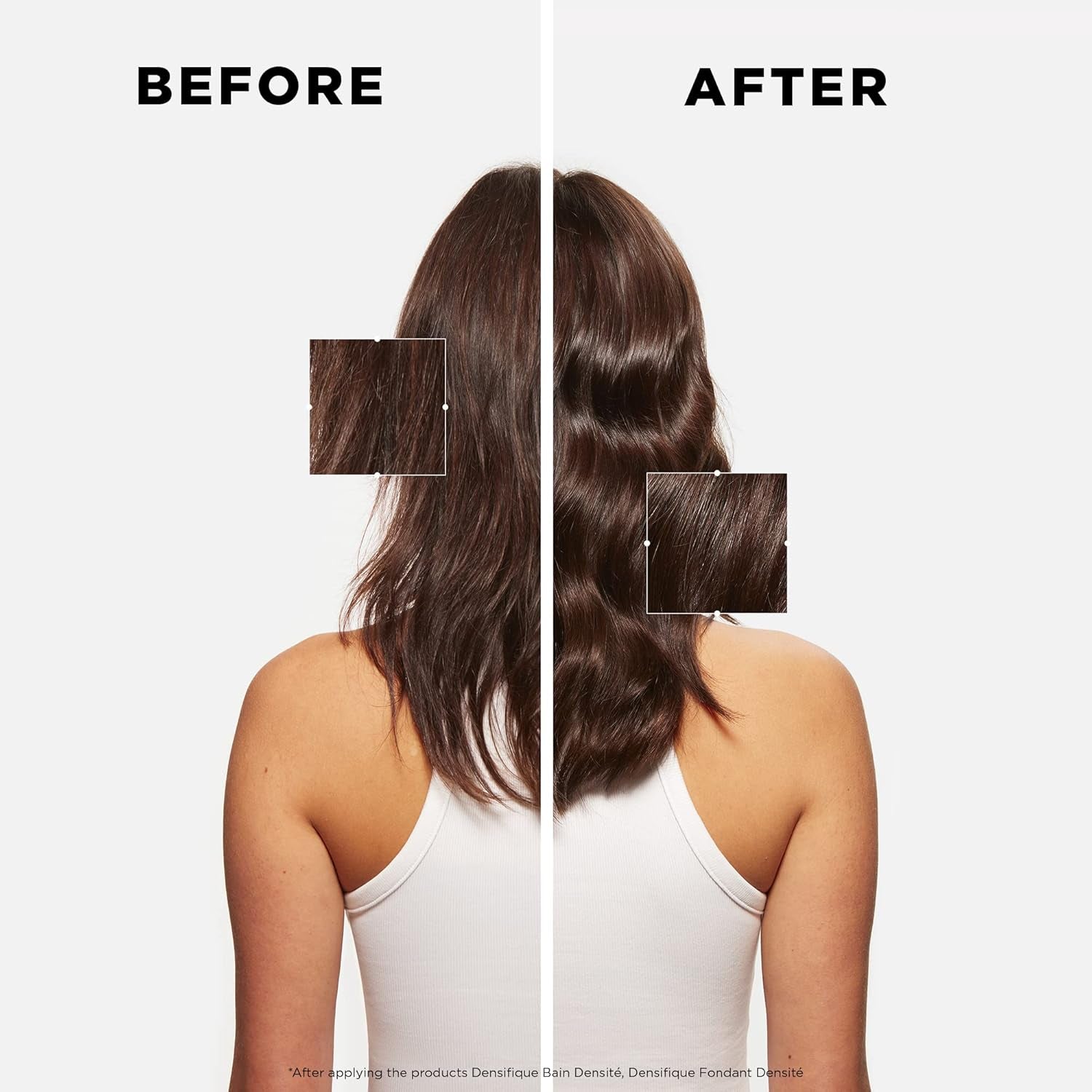 Kerastase Densifique Densité Shampoo & Conditioner Set for Fine, Thin and Thinning Hair - Thickens, Strengthens, Removes Build-Up and Adds Shine with Hyaluronic Acid