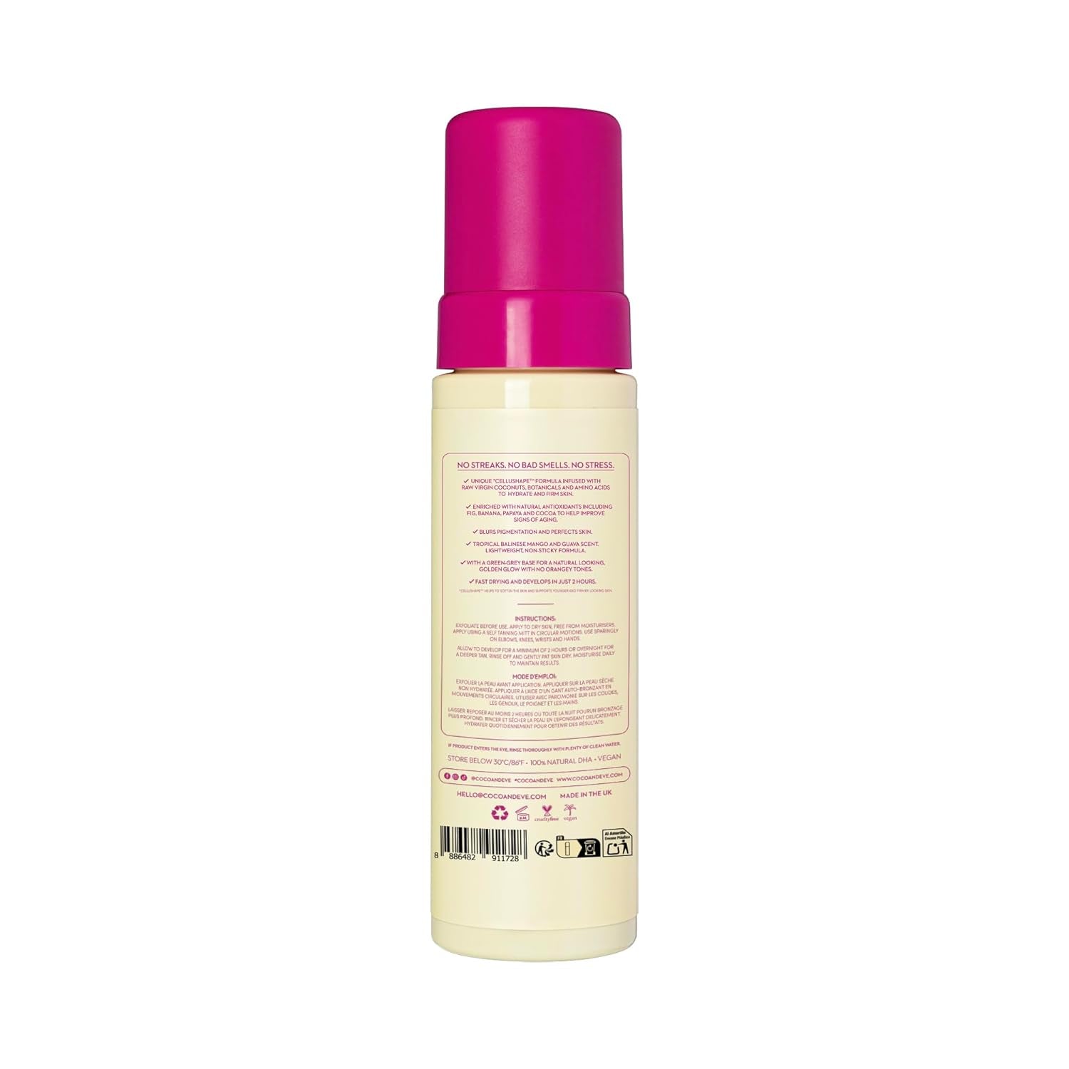 Sunny Honey Bali Bronzing Bundle (Medium). All Natural Sunless Tanning Mousse. Instant Self Tanning Lotion with Bronzer, Mitt Applicator and Kabuki Brush.