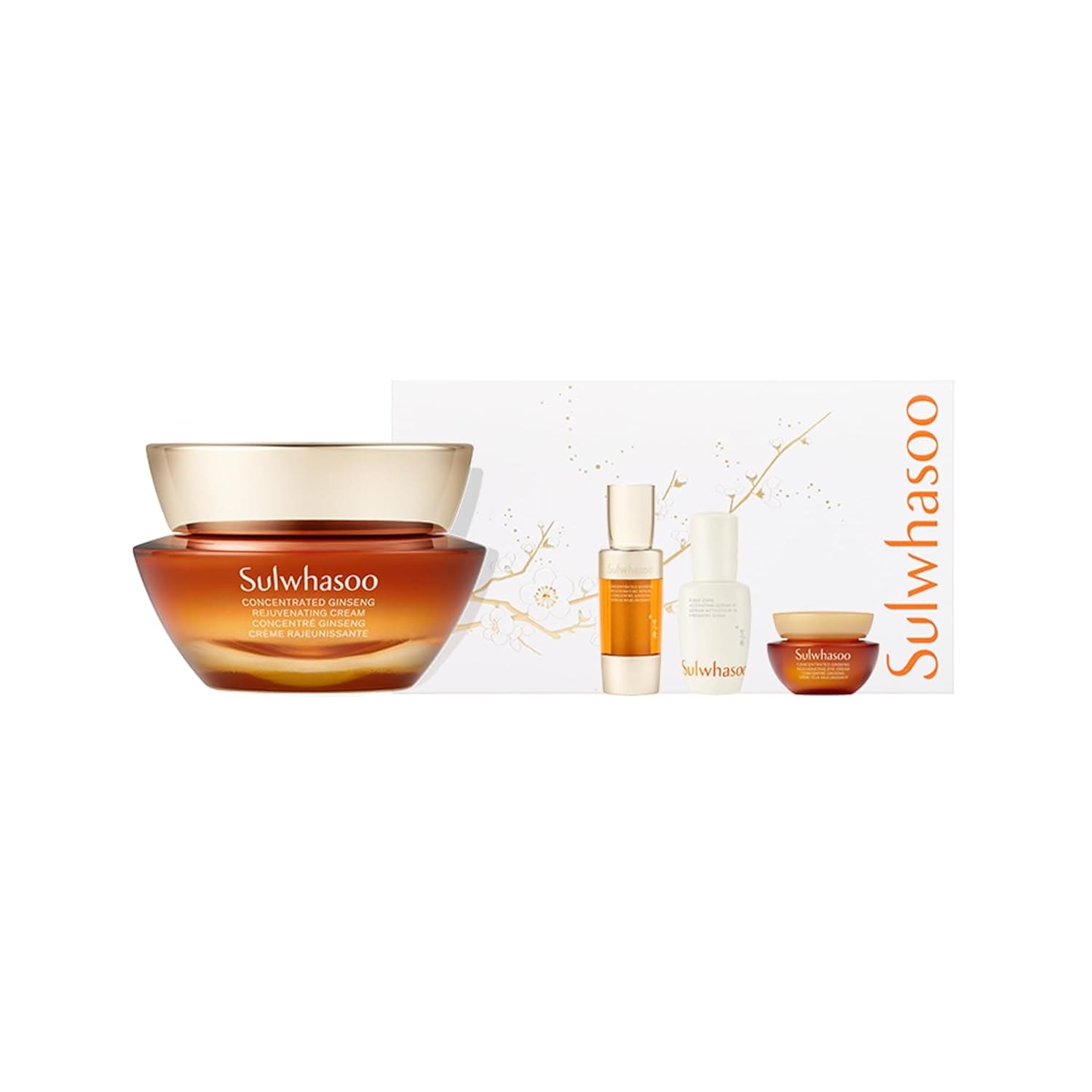 Concentrated Ginseng Rejuvenating Cream - Korean Ginseng & Peptide Anti-Aging Moisturizer with Vitamin C Derivative & Squalane for Wrinkles & Deep Hydration