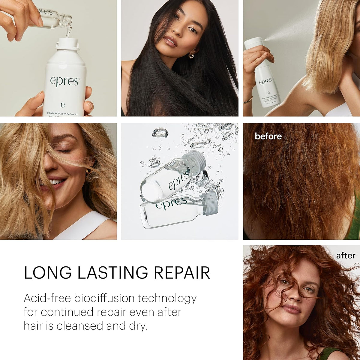 Bond Repair Treatment Starter Kit - Bonding Treatment for Damaged Hair Repair - Revolutionary Hair Product for Softer, Stronger, Healthier Hair - Hair Care for All Hair Types and Textures