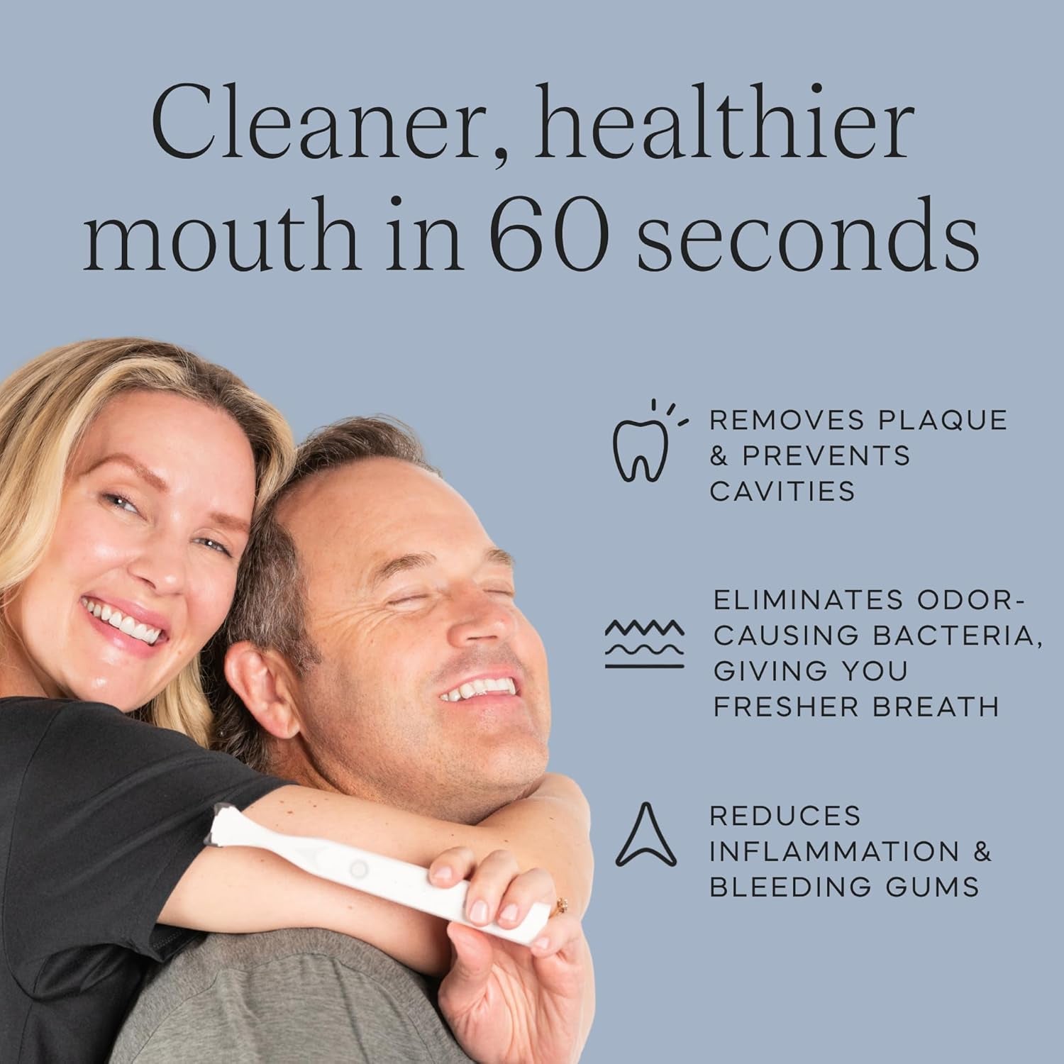 Electric Flosser | Luxury Electric Dental Flosser for Teeth W/ 3 Speeds - Dentist Invented | Reusable Non-Toxic Floss, Tongue Scraper & Gum Care | Power Dental Flossers for Adults & Kids