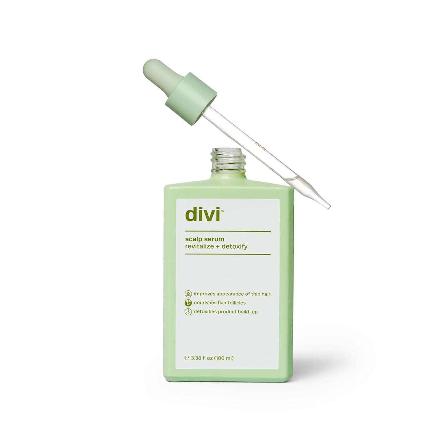 Scalp Serum for Thinning Hair - Clinically Tested Nourishing Formula with Amino Acids, Caffeine, and Rosemary Oil for Enhanced Scalp Health and Fuller Hair Appearance, Reduces Oil and Product Buildup