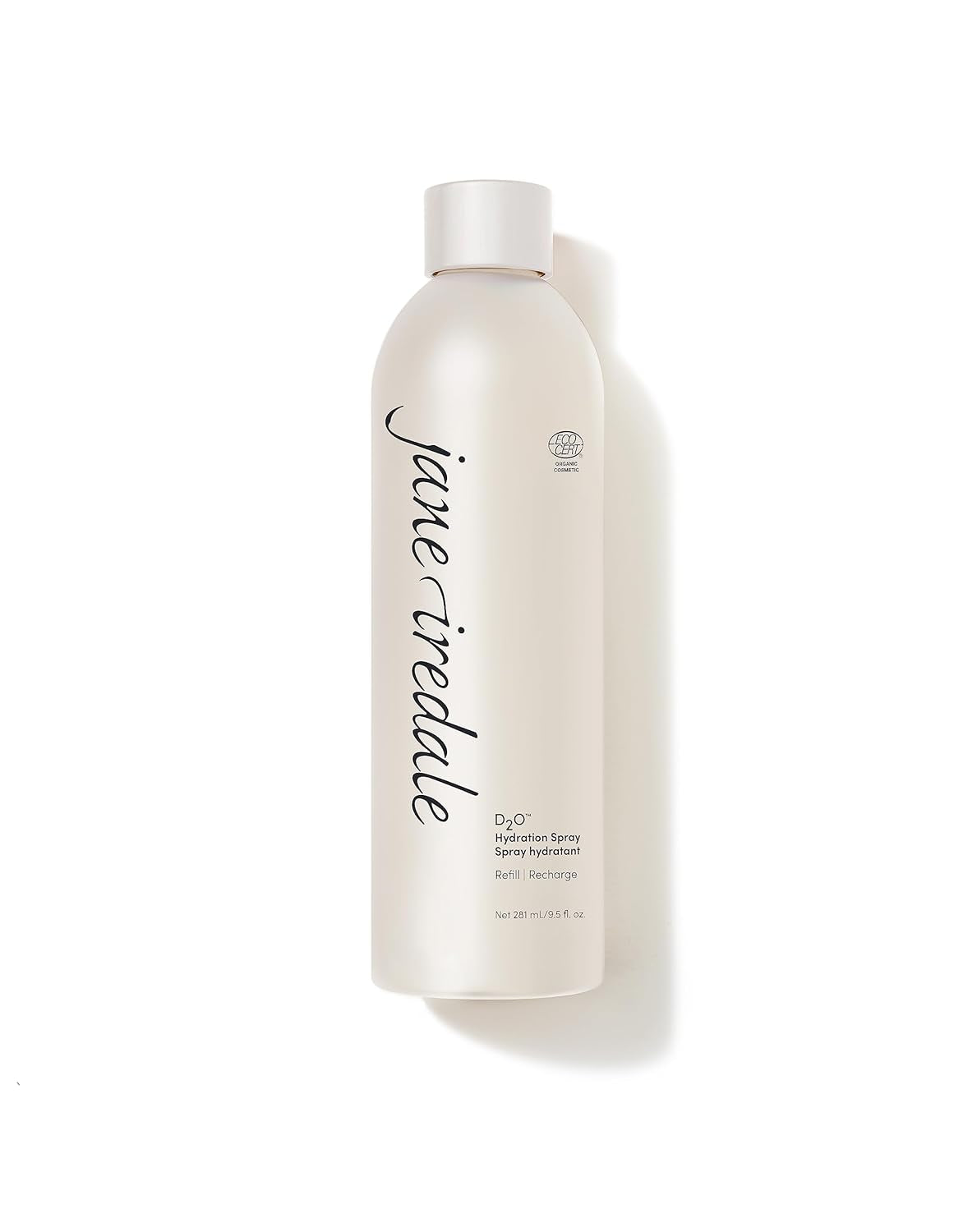 D2O Hydration Spray, Natural Moisture-Locking Facial Mist Replenishes Dry Skin and Sets Makeup for a Natural Finish, Vegan, Gluten-Free