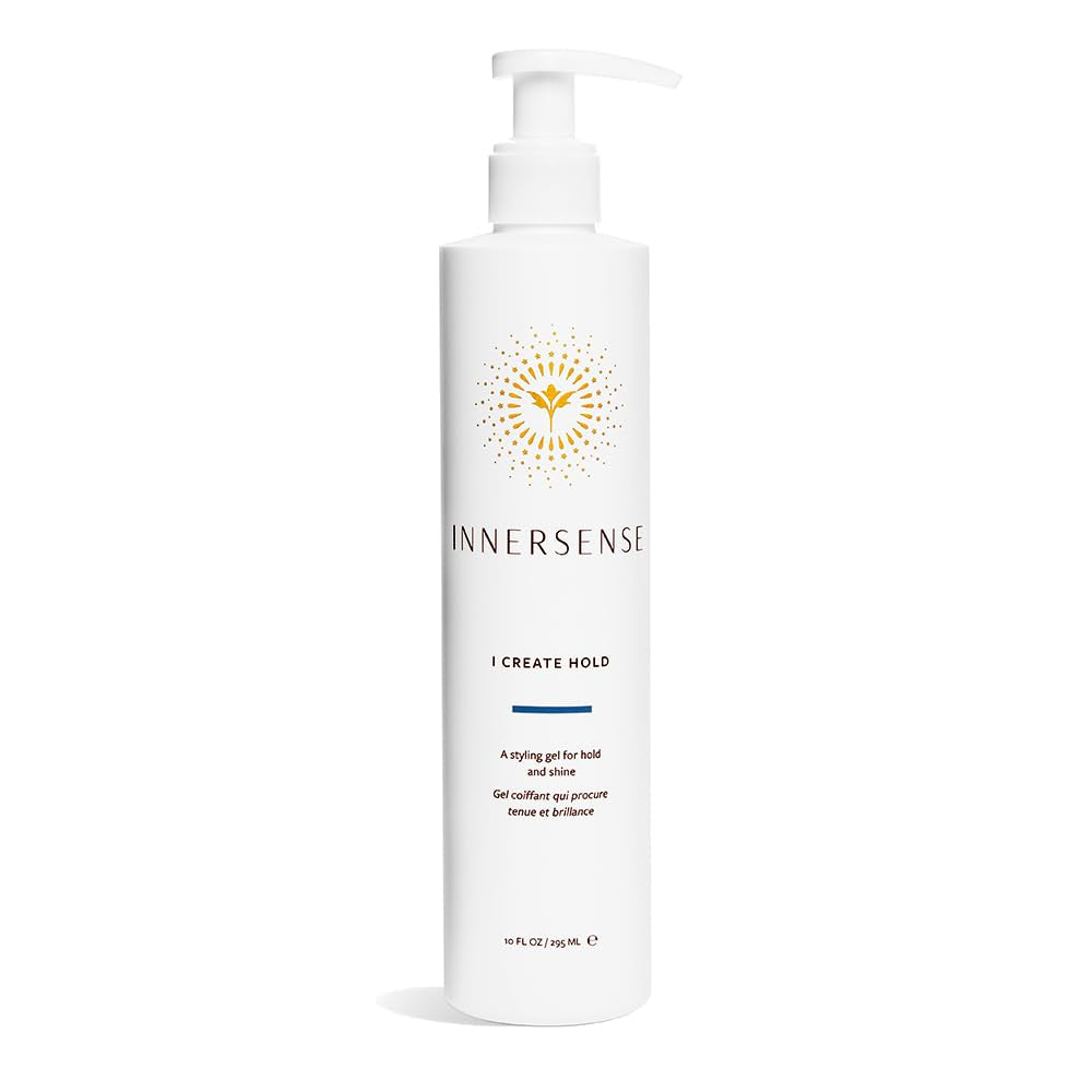 Organic Beauty - Natural I Create Hold Styling Gel | Non-Toxic, Cruelty-Free, Clean Haircare (Full Size, 10 Fl Oz | 295 Ml)