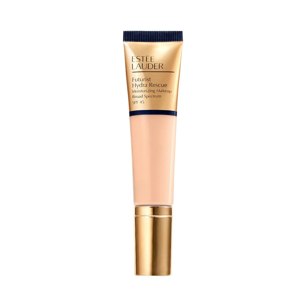 Futurist Hydra Rescue Moisturizing Foundation SPF 45 for a 12-Hour Glow, 1.2 Fl Oz