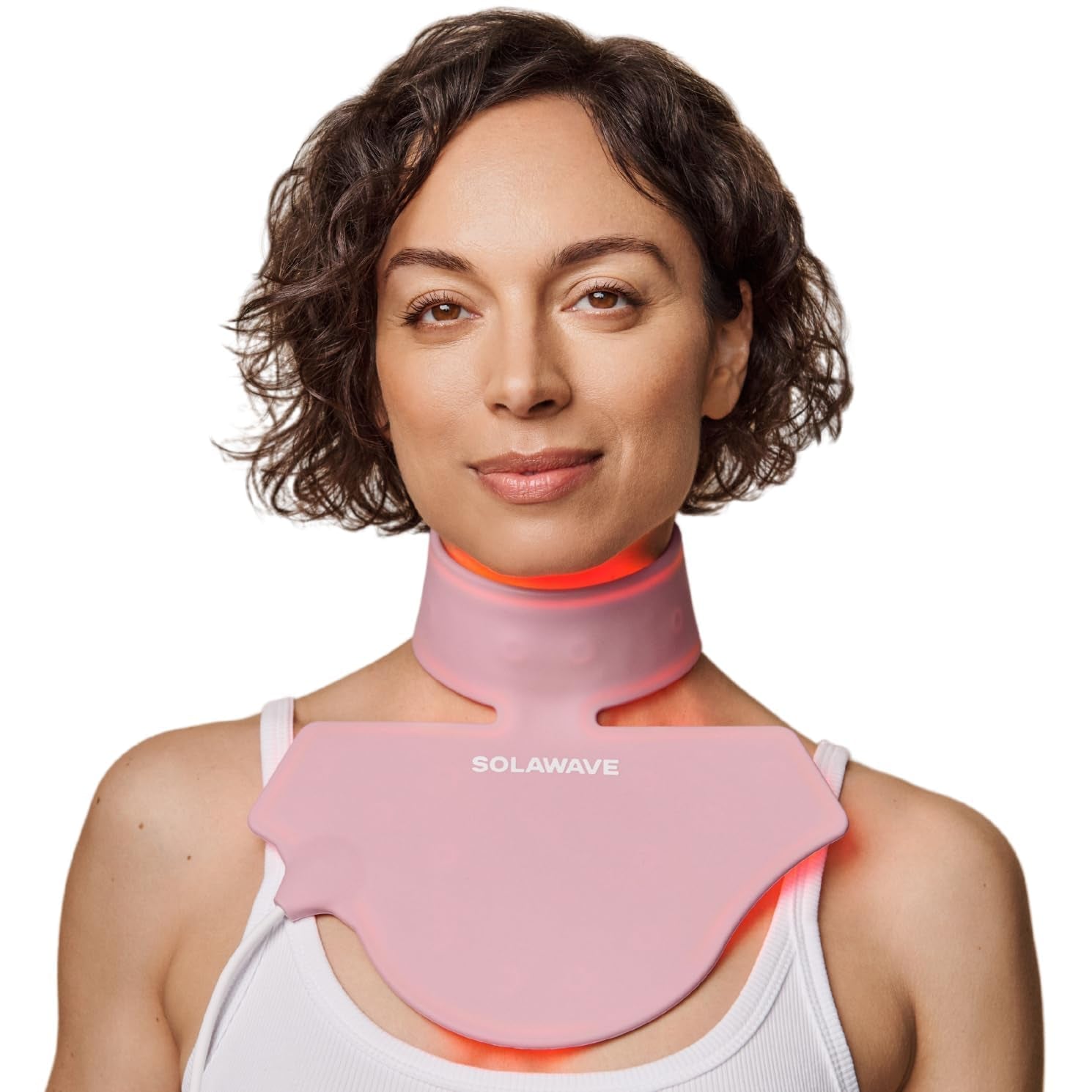 Red Light Therapy Mask for Neck & Chest | Red Light & near Infrared Light Device for Décolleté | Rejuvenates the Skin, Smooths Look of Fine Lines & Wrinkles | Anti-Aging Skincare at Home