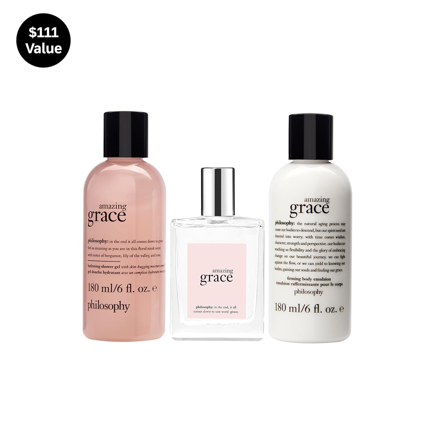 Philosophy Amazing Grace Eau De Toilette - Clean & Floral Women'S Perfume - with Notes of Bergamot, Muguet & Musk - Long Lasting Fragrance
