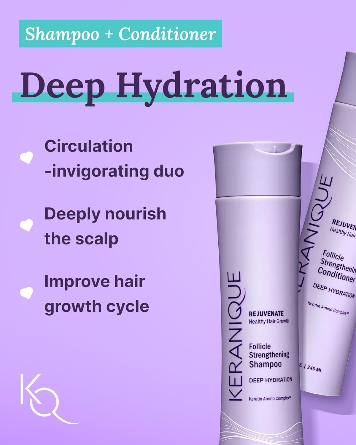 Hair Growth Products Set - 2% Minoxidil  Hair Regrowth Treatment for Women - Deep Hydrating Shampoo and Conditioner - Hair Thickening & Volumizing Spray - Hair Loss Treatment System