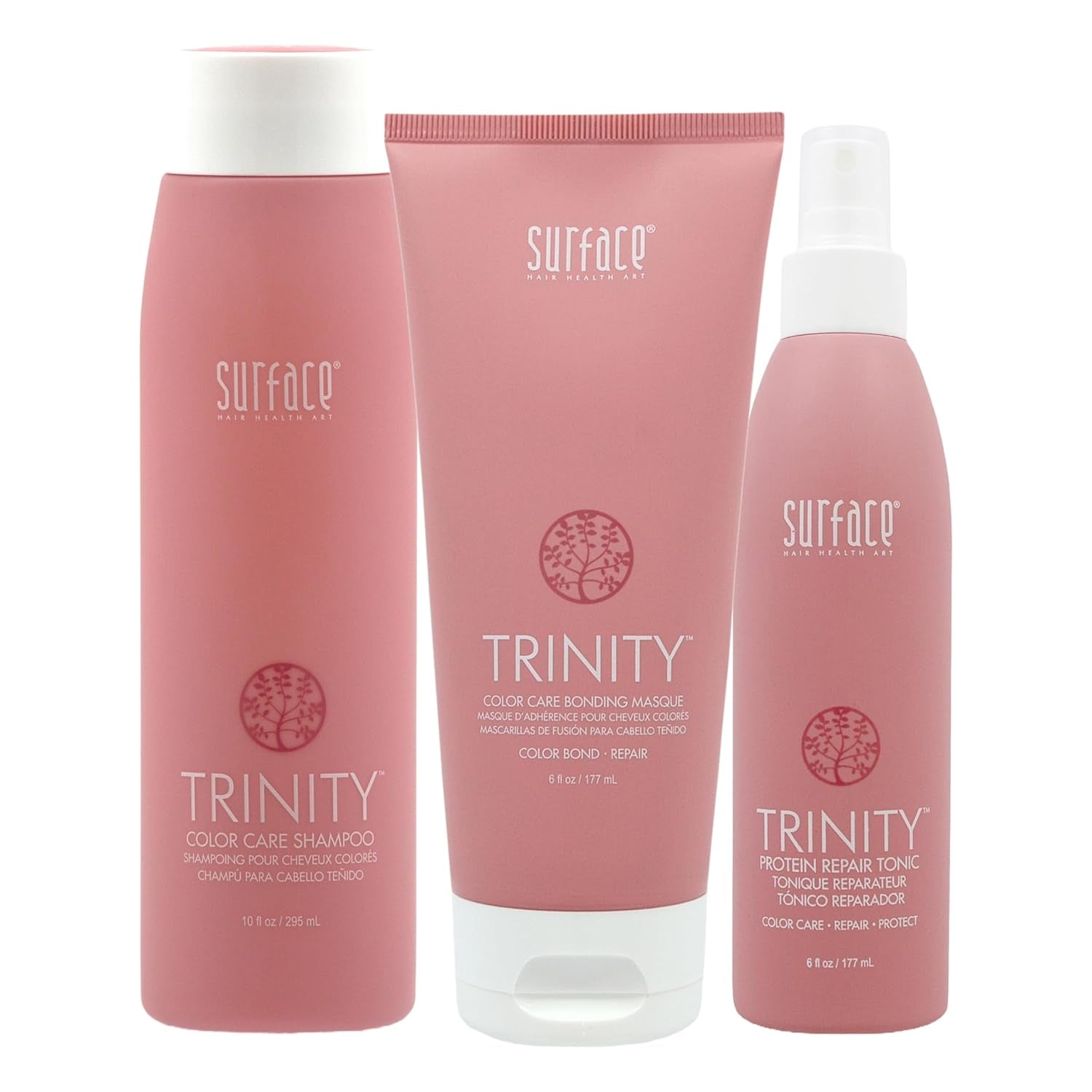Hair - Trinity Color Care Shampoo – Sulfate-Free, Paraben-Free Cleansing, Shine, and Volume for Color Treated Hair
