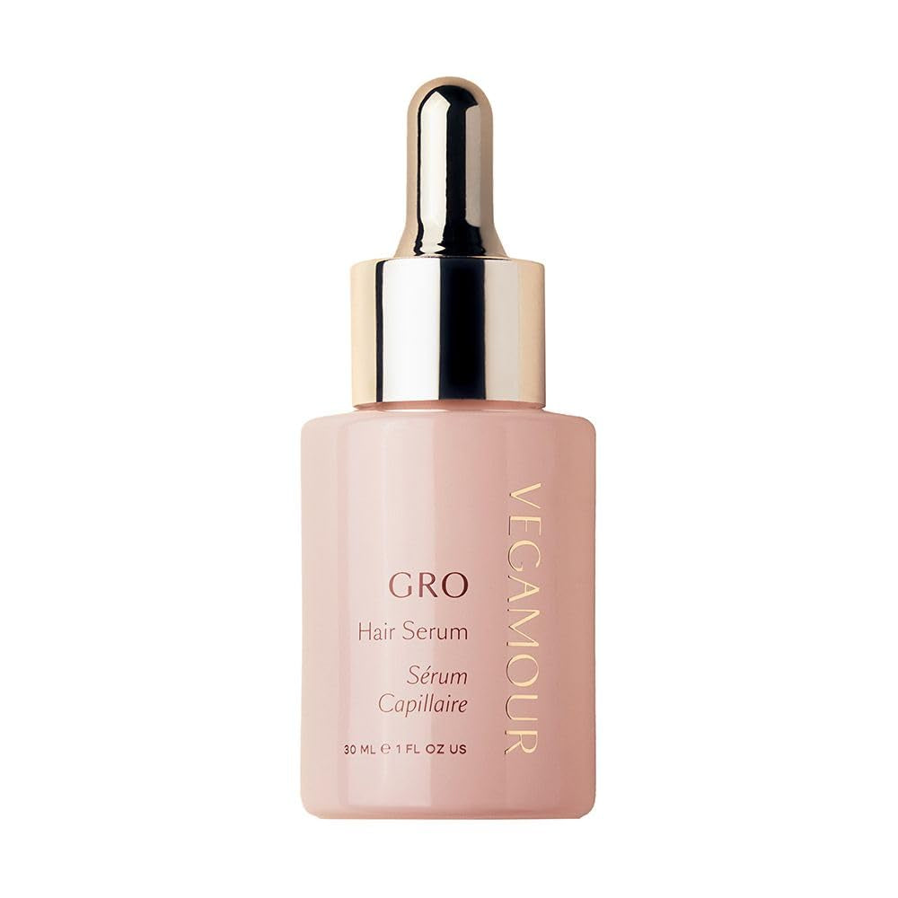 GRO Hair Serum for Hair Thinning & Shedding, Thicker Fuller Looking Hair in as Soon as 90 Days, Non Oily, Bergamot Scent, Vegan & Cruelty Free