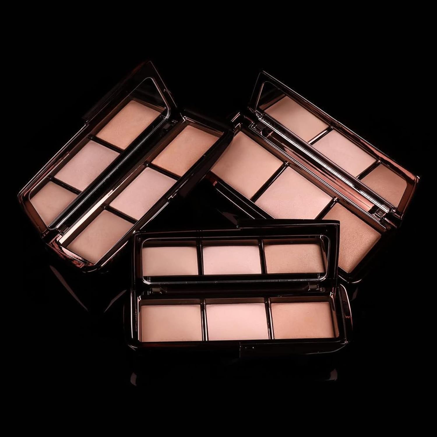 Ambient Lighting Palette. Three-Shade Highlighting Palette for Your Best Complexion.Cruelty-Free and Vegan