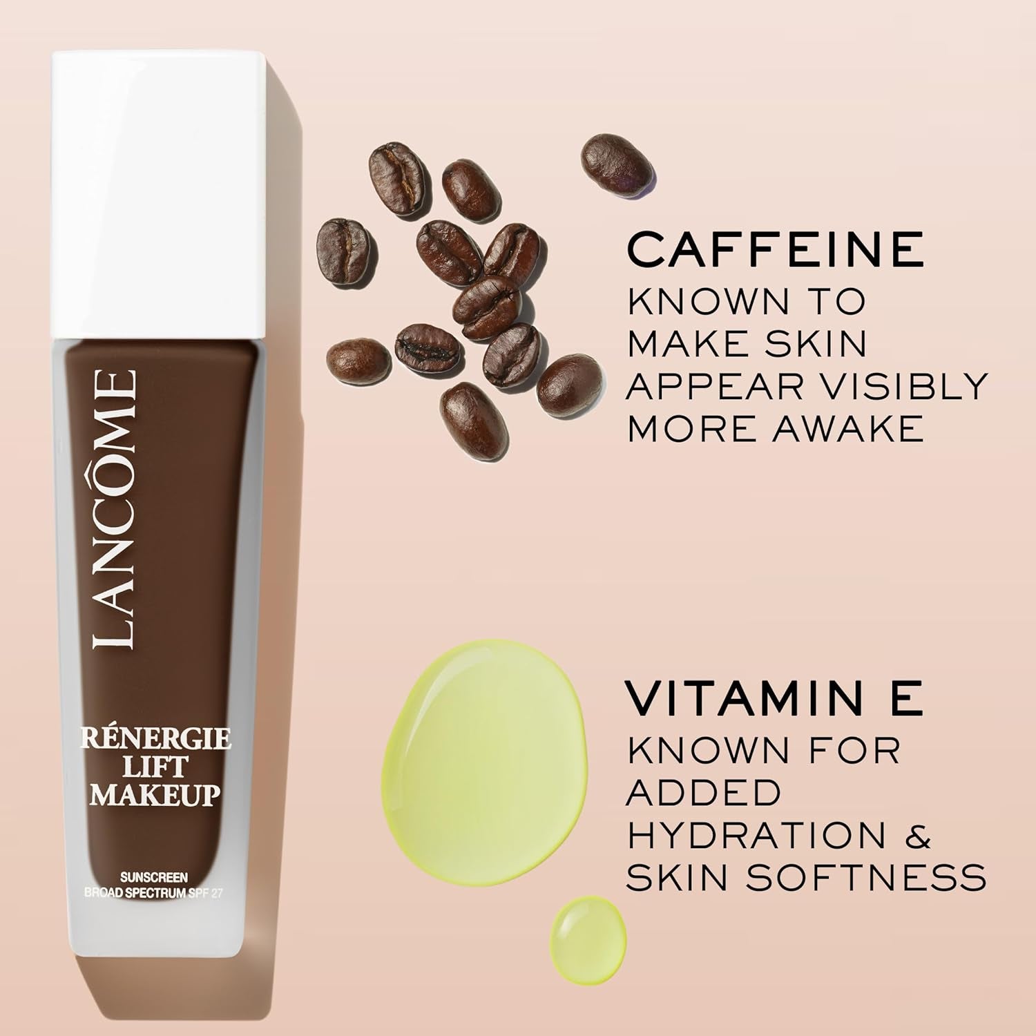 Renergie Lift Makeup Foundation - SPF 27-12HR Hydration - Full Coverage - 1 Fl Oz