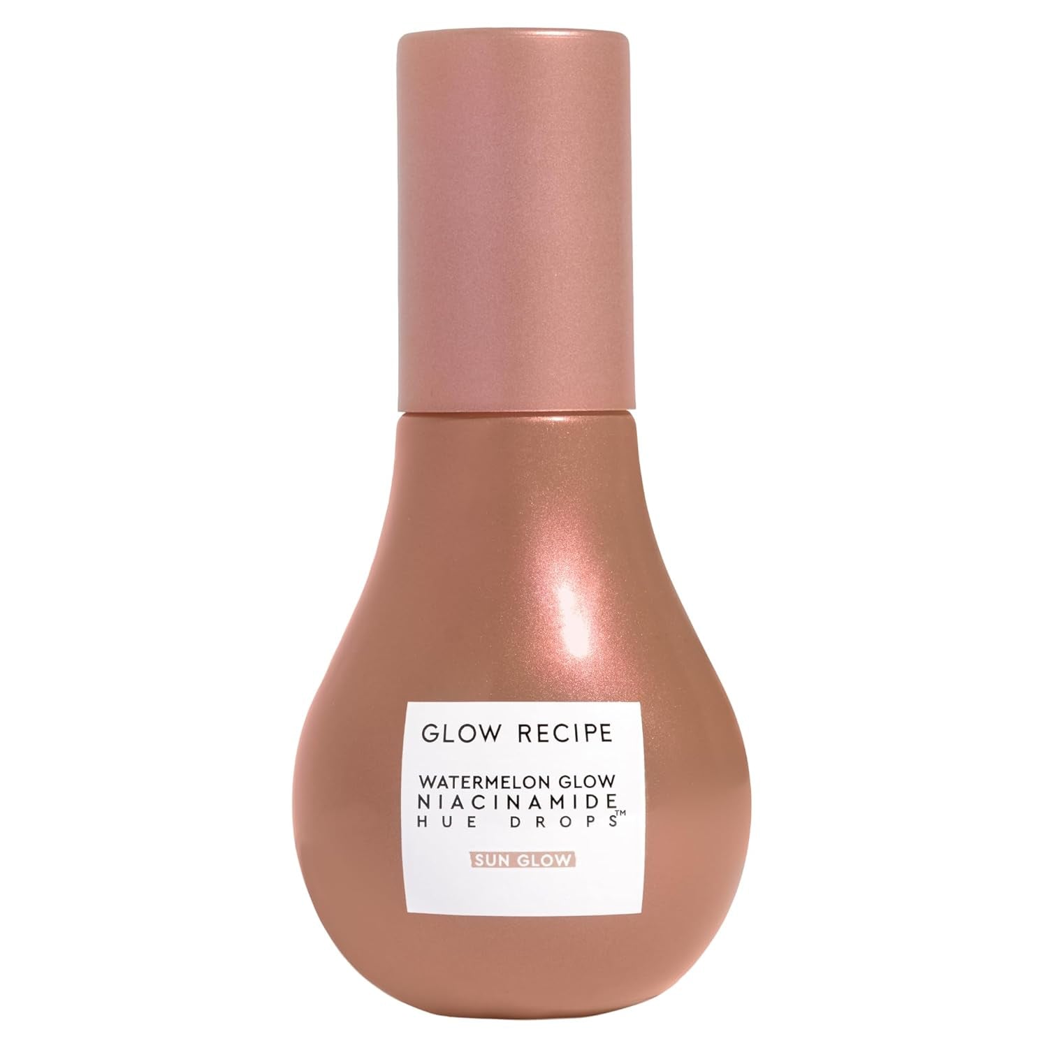 Hue Drops Face Serum - Glow Bronzing Drops + Tinted Serum to Brighten & Hydrate - Skincare Makeup Primer & Highlighter to Blur Pores for a Glowy, Even Skin Tone - Sunglow (30Ml)