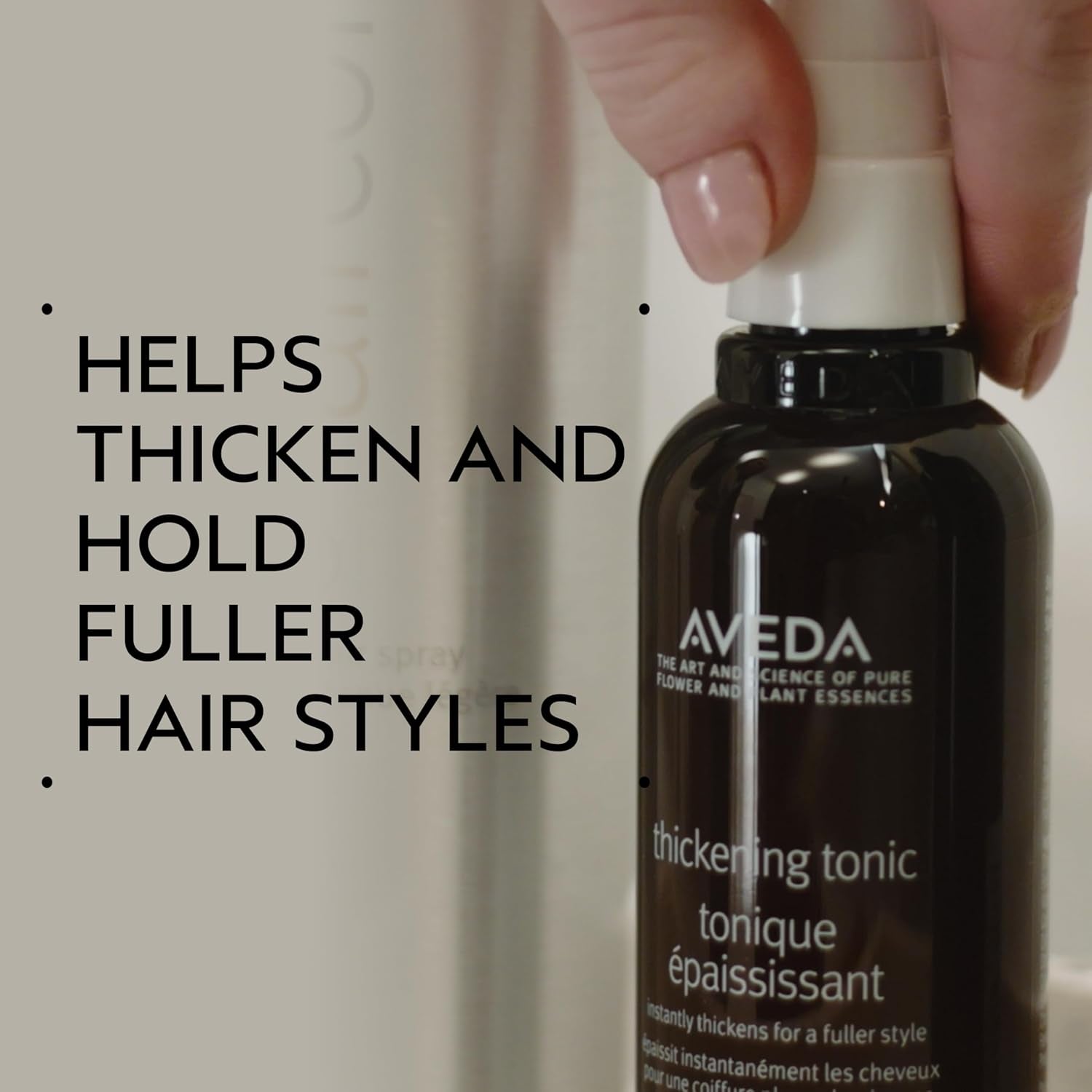 Thickening Tonic | Instantly Thickens Hair | for Thin and Fine Hair | with Certified Organic Amla