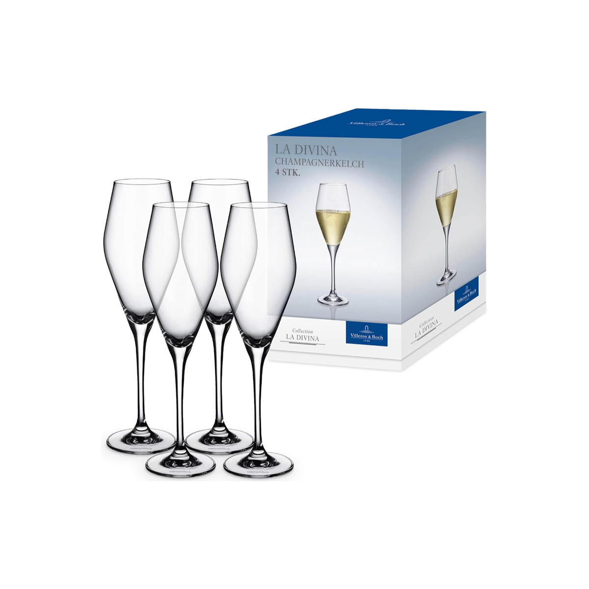 Villeroy & Boch La Divina Champagne Flutes
