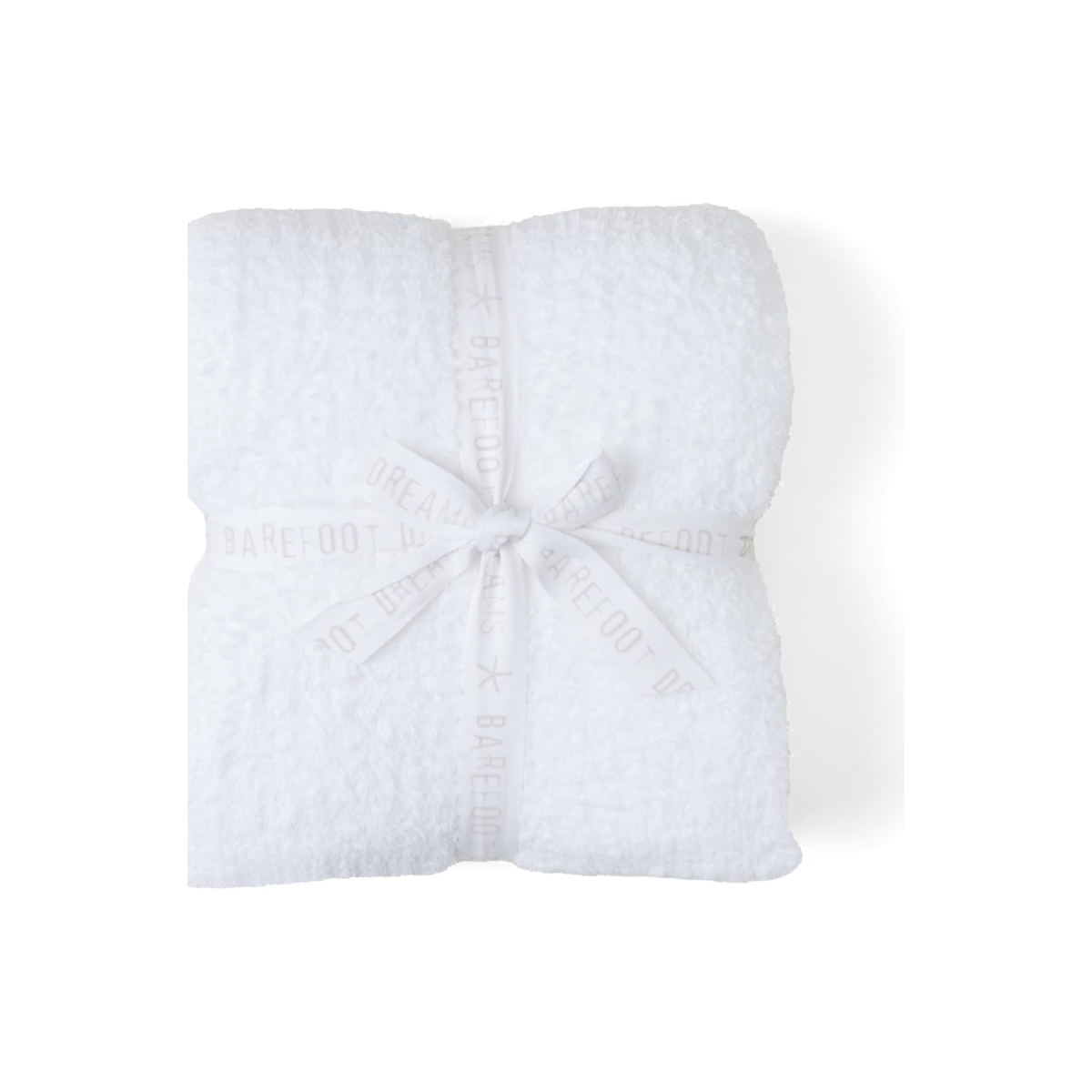 Barefoot Dreams CozyChic Ribbed Throw in White