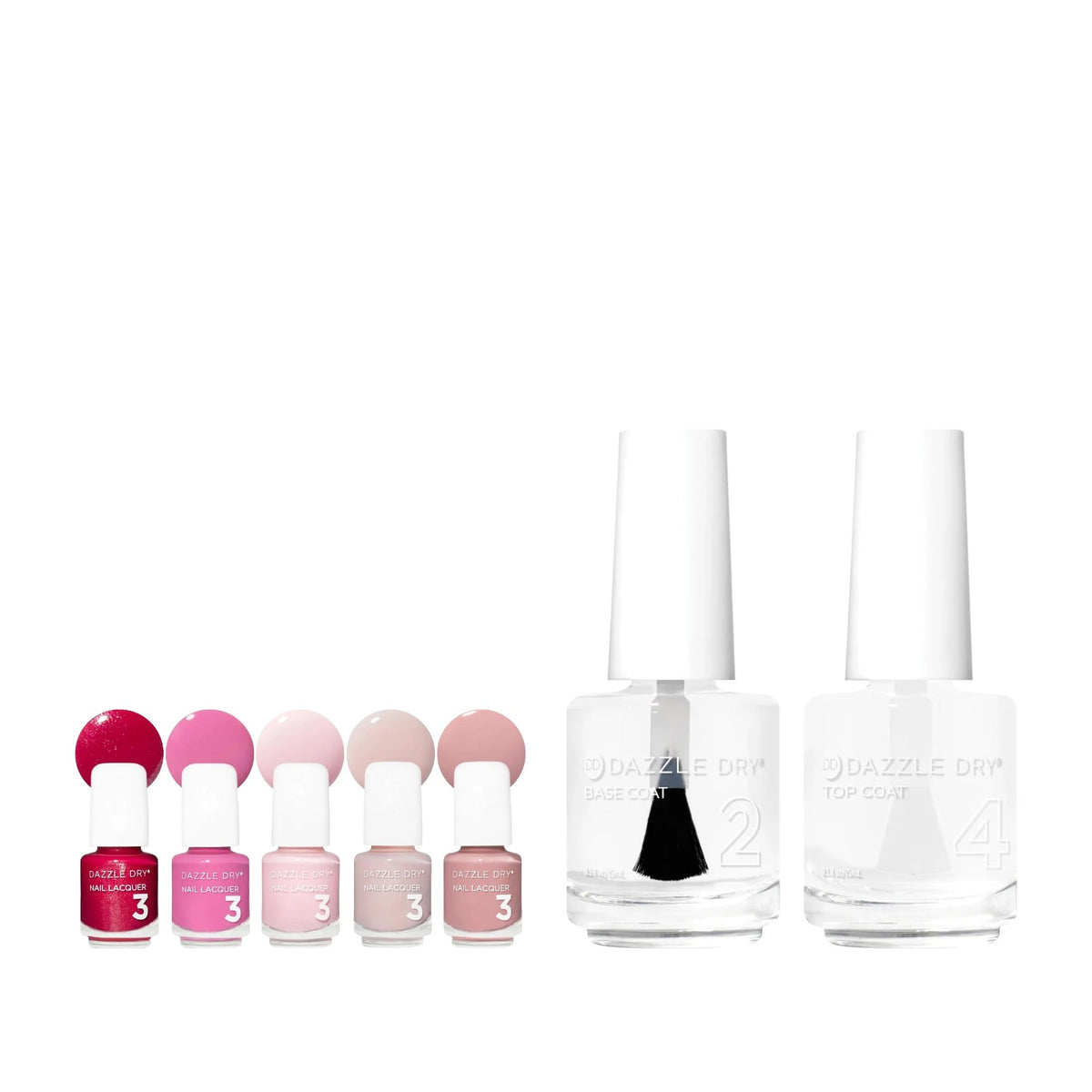 Dazzle Dry Salon Manicure Set | Best of Pinks