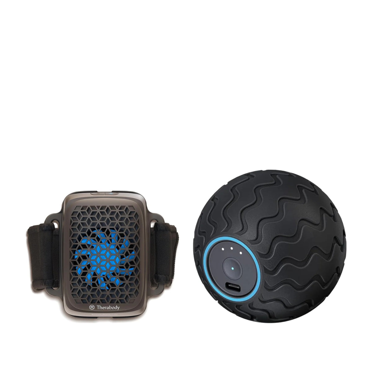 Hot & Cold Recovery Set | Therabody RecoveryTherm Cube + WaveSolo