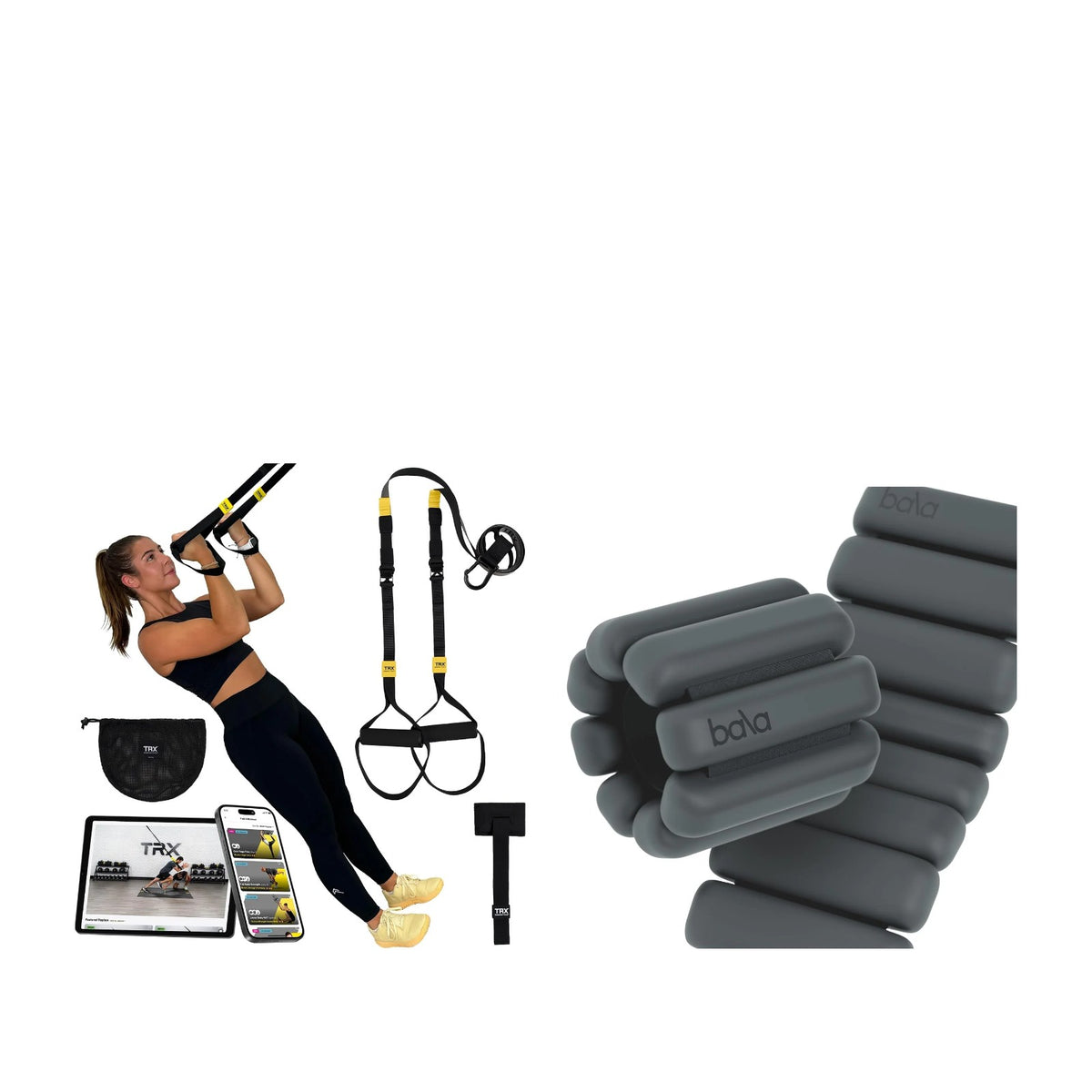 Home Gym Starter Set | TRX GO + Bala Bangles