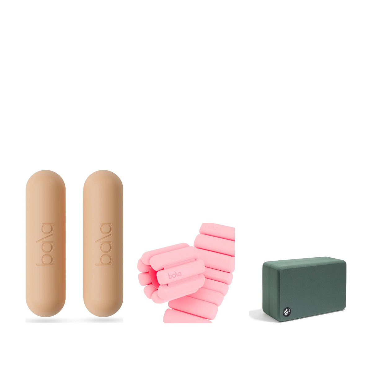 Pilates Sculpt Set | Bala Bars + Bangles + Manduka Block