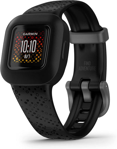 Vívofit® Jr. 3 Kids Fitness Tracker, Black Cosmic, up to 1 Year Battery Life, Swim-Friendly, Activity Unlocks Adventure