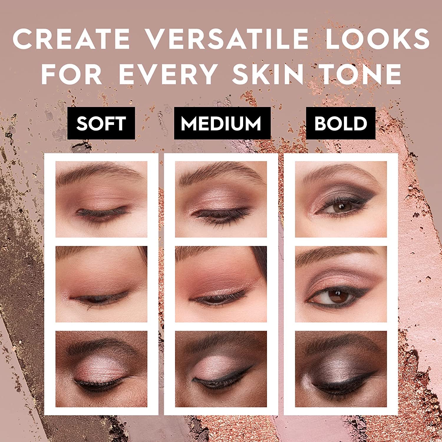 Naked Mini Eyeshadow Palette - 6 Shades - Great for Travel - Ultra-Blendable, Rich Colors with Velvety Texture - up to 12 Hour Wear