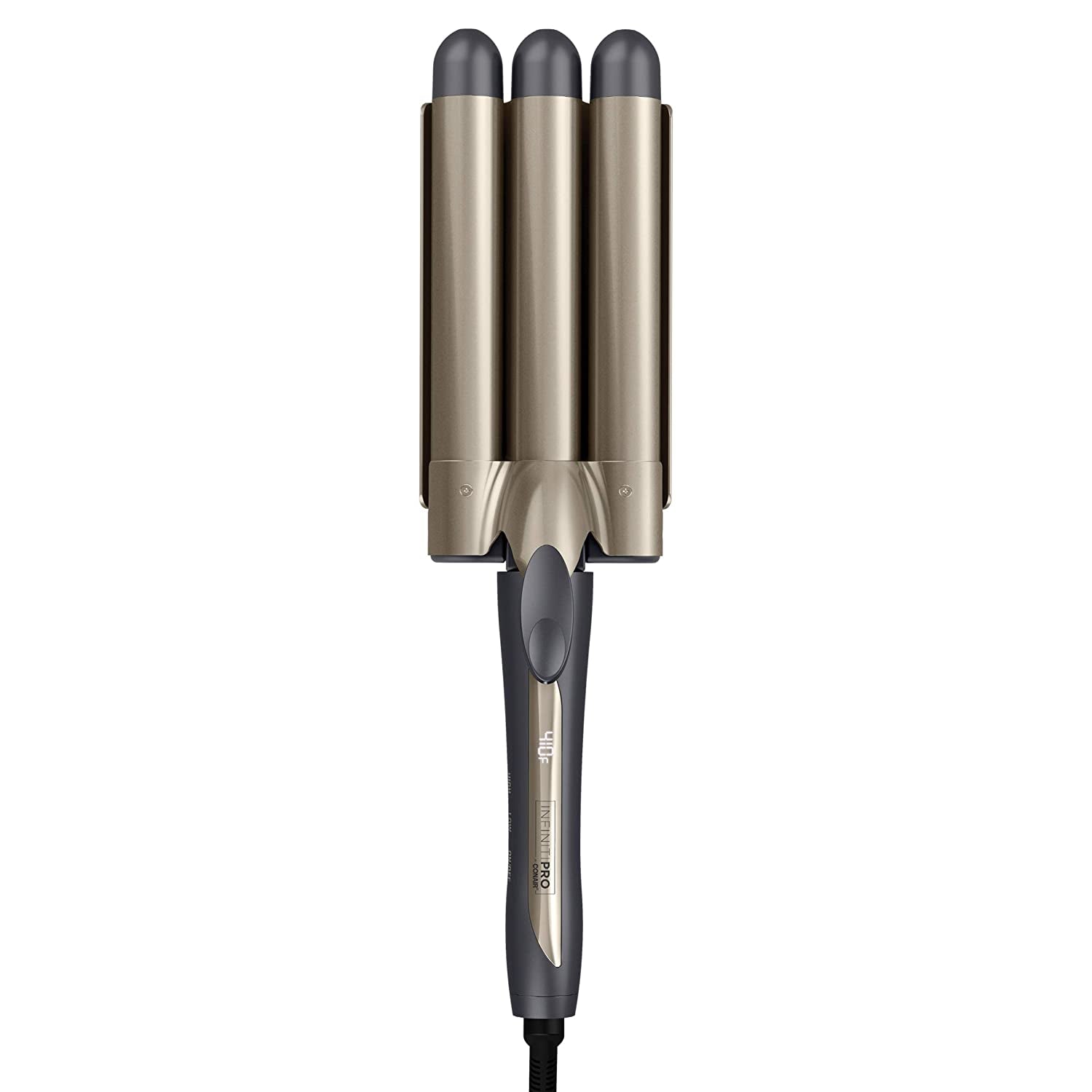INFINITIPRO by  3 Barrel Hair Waver, Beach Waver Curling Iron, Long-Lasting Natural Looking Waves