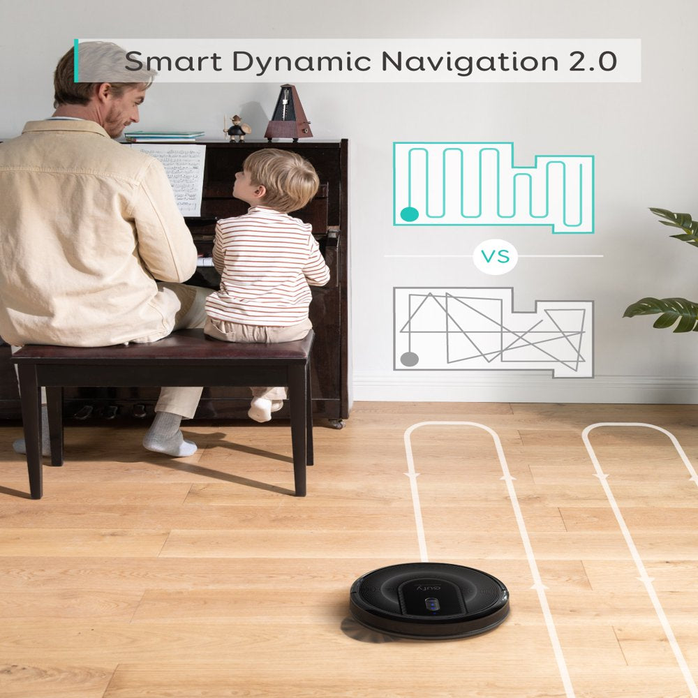 Eufy Robovac G30 Verge, Robot Vacuum with Home Mapping, 2000Pa Suction, Wi-Fi, Boundary Strips, for Carpets and Hard Floors