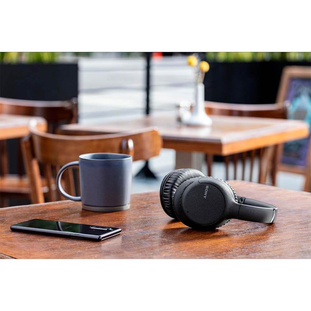 Wireless Over-Ear Noise Canceling Headphones with Microphone, Black, WHCH710N/B