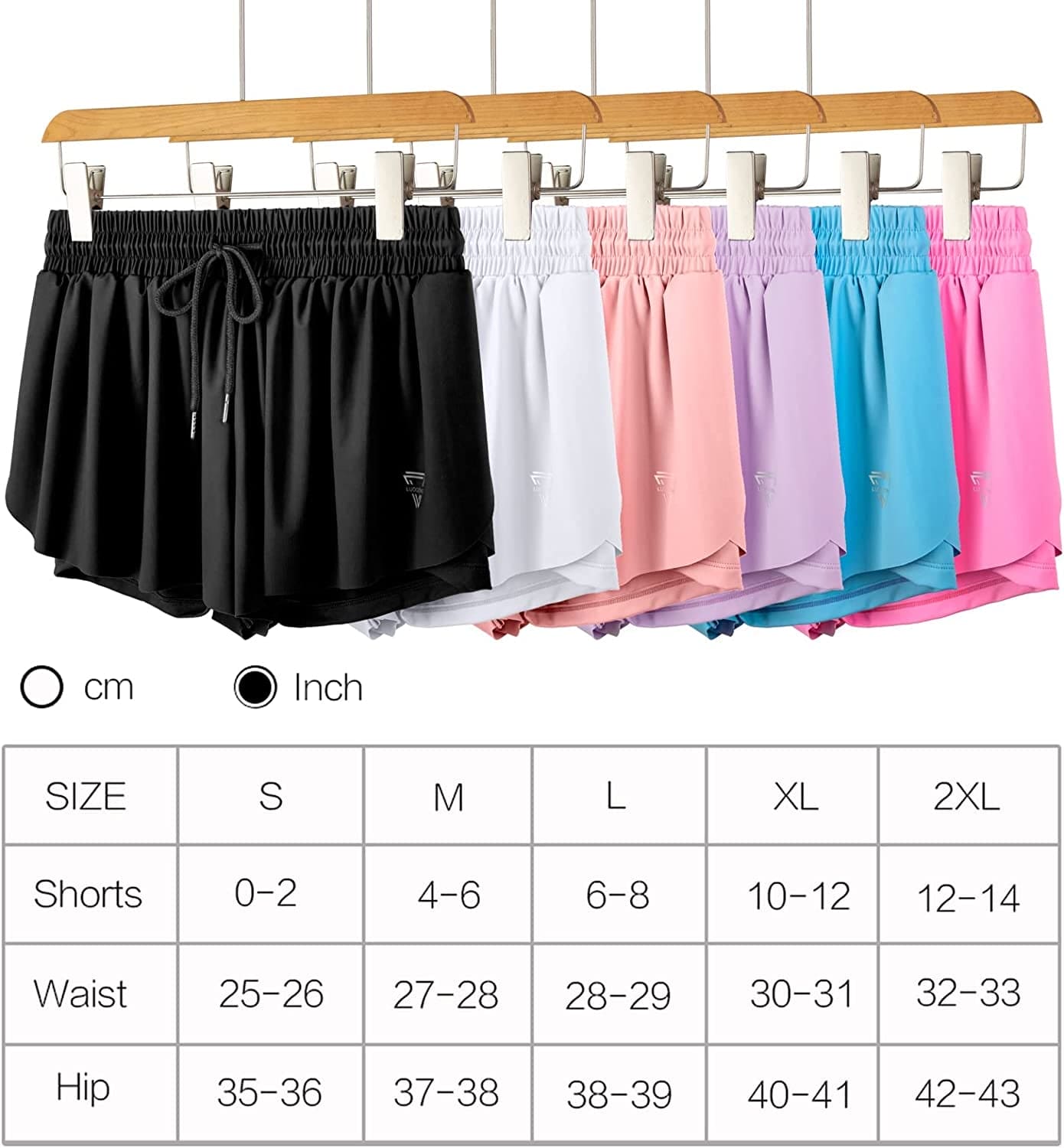 Flowy Athletic Shorts for Women Gym Yoga Workout Running Biker Spandex Butterfly Tennis Skirts Cute Clothes Summer