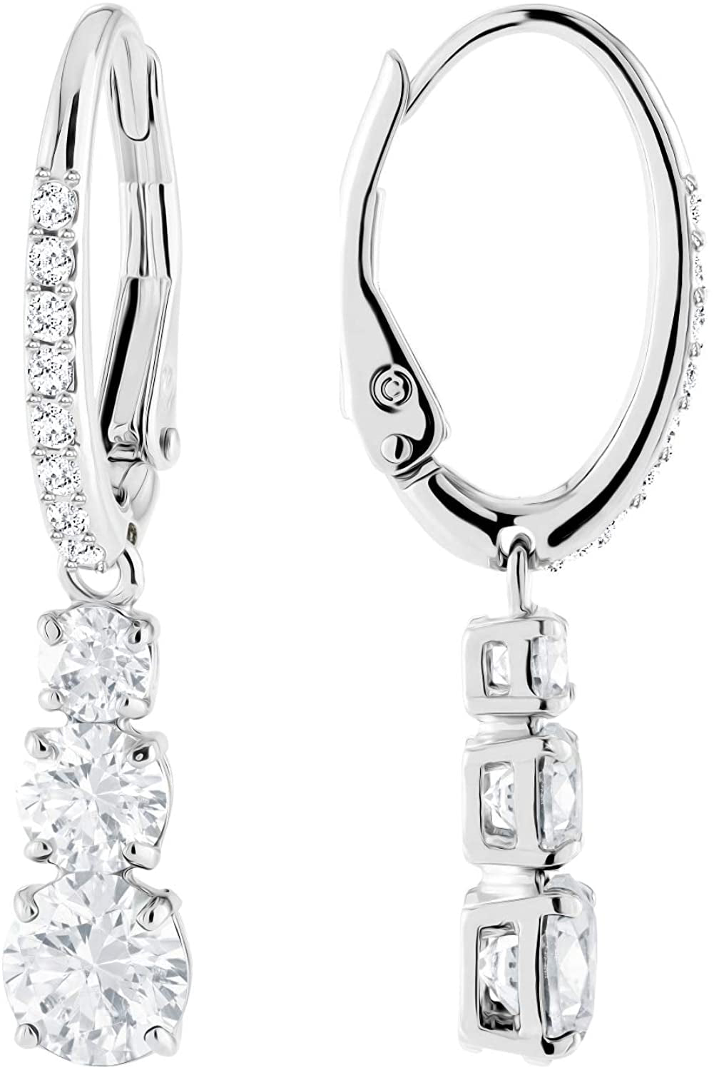 Attract Trilogy Crystal Necklace and Earrings Jewelry Collection