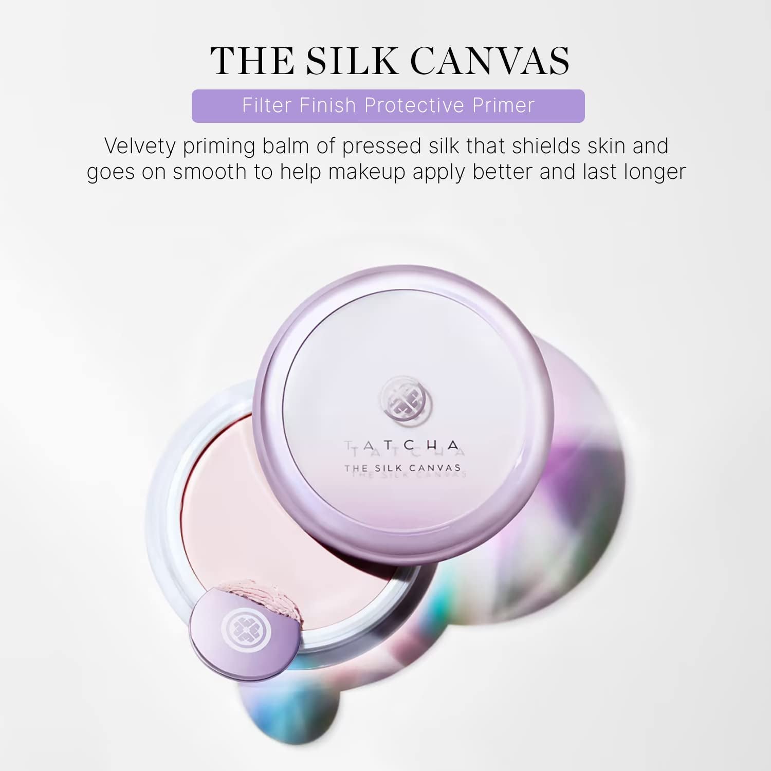 Tatcha the Silk Canvas | Velvety Makeup Perfecting Primer Helps Makeup Last Longer and Instantly Perfects Skin, 20 G | 0.7 Oz