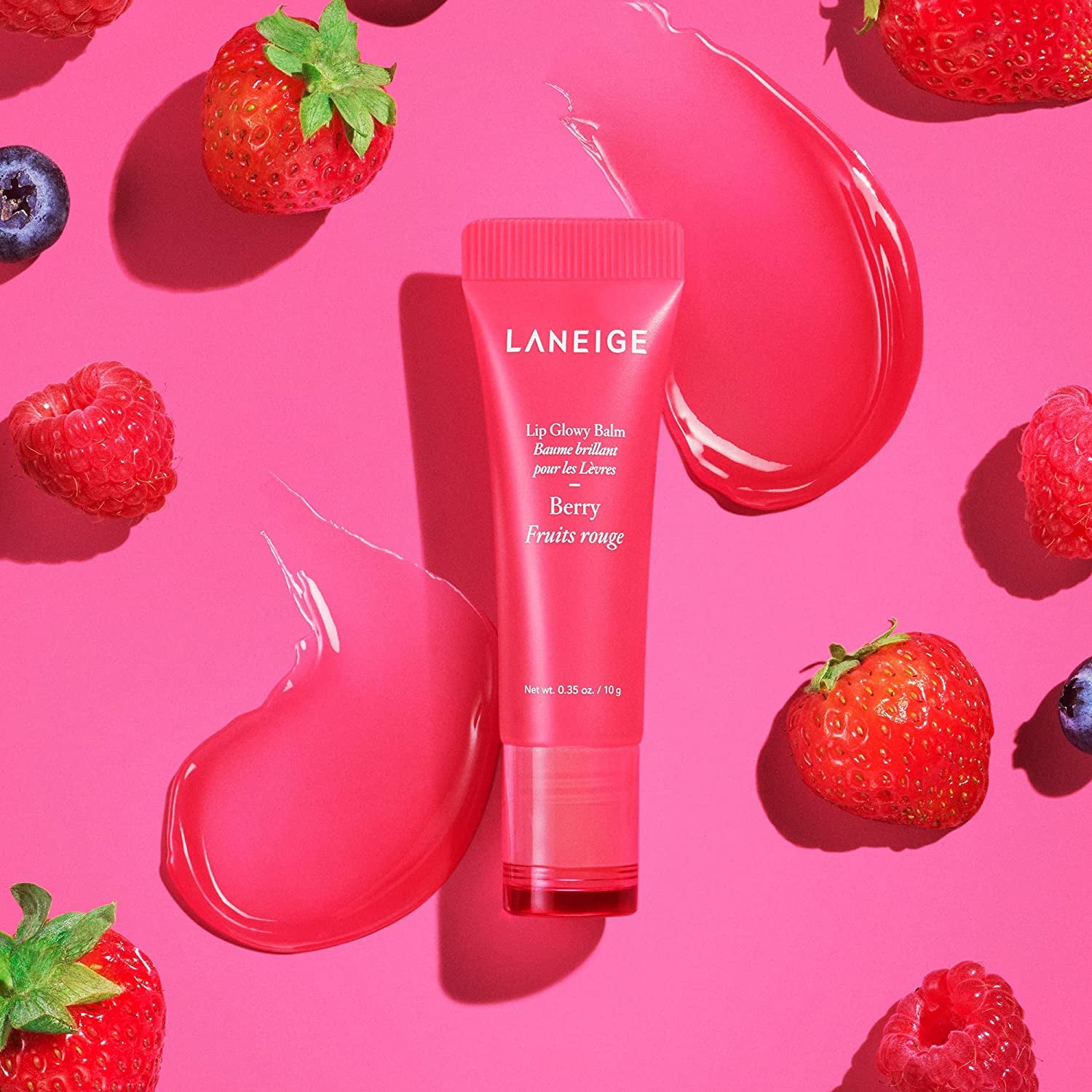 Lip Glowy Balm: Hydrate, Glossy, Lightweight, Moisturize & Tint with Shea Butter