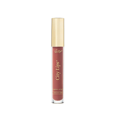 City Lips - Plumping Lip Gloss - Hydrate & Volumize - All-Day Wear - Hyaluronic Acid & Peptides Visibly Smooth Lip Wrinkles - Cruelty-Free