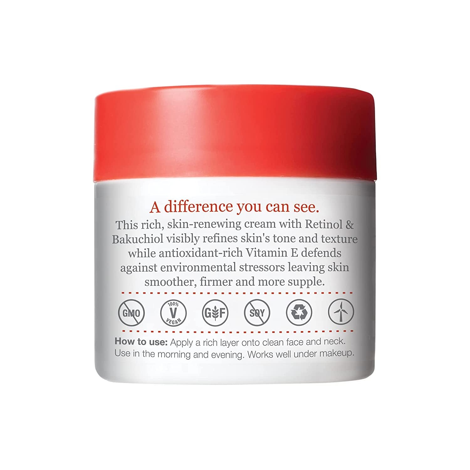 DERMA-E Anti-Wrinkle Renewal Skin Cream – Vitamin a (Retinyl Palmate) Wrinkle Treatment Cream – Vegan Anti-Aging Moisturizer to Smooth & Renew Aging Skin, 4 Oz