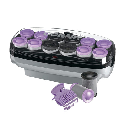 Jumbo and Super Jumbo Ceramic Hot Rollers, Bonus Super Clips Included (Amazon Exclusive)