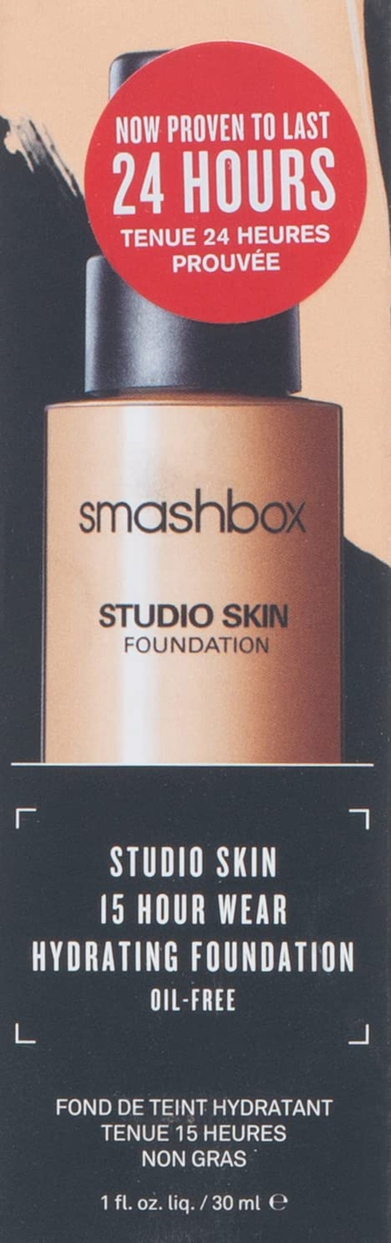 Studio Skin 24 Hr Extra-Long Wearing Liquid Hydrating Foundation, Oil-Free, 2.15 Light, 1 Fl Oz