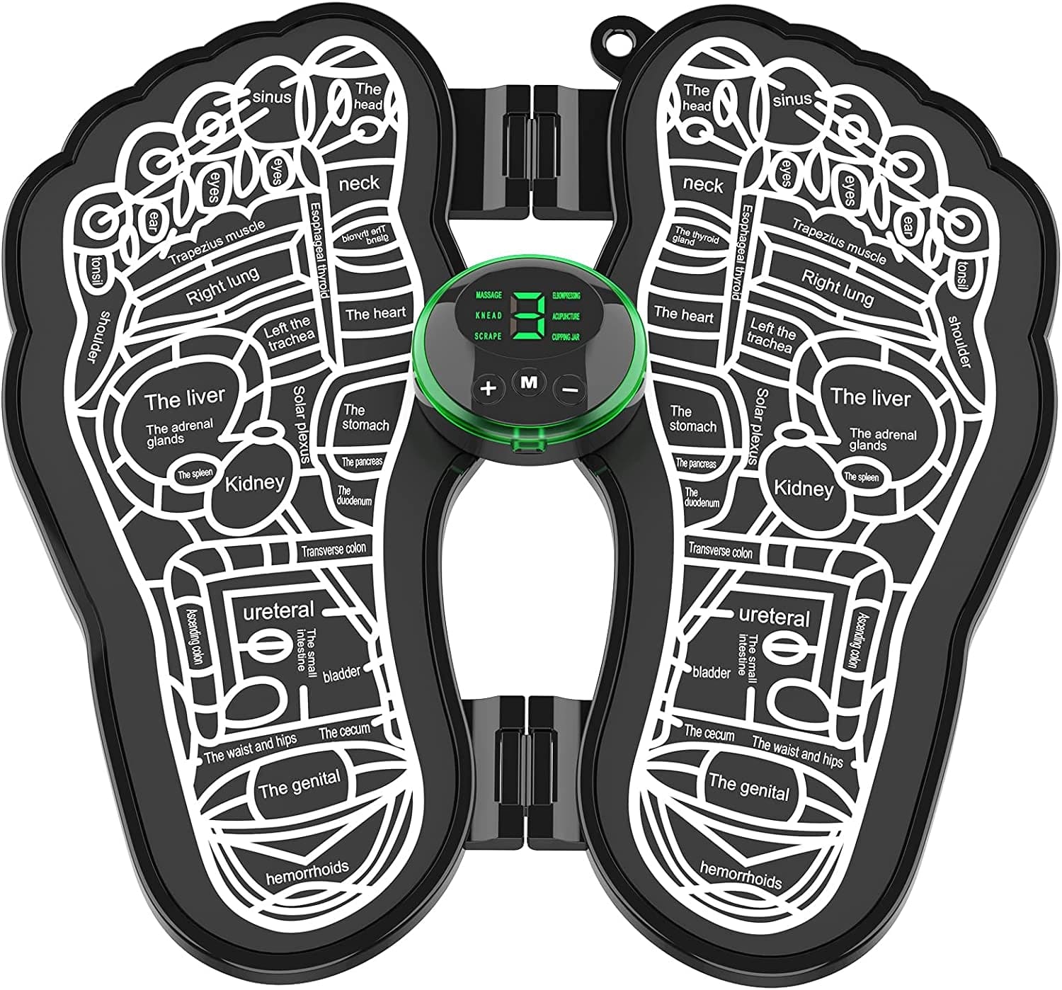 EMS Foot Stimulator Massager Mat - Electric Feet Acupressure Pad Acupuncture Massager Legs Circulation Machine anti Fatigue Sore Feet Relief Device Relaxation Gifts for Women Men