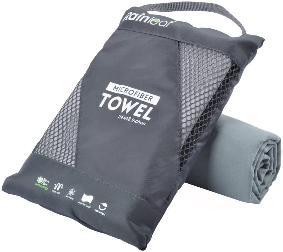 Microfiber Towel Perfect Travel & Sports &Camping Towel.Fast Drying - Super Absorbent - Ultra Compact.Suitable for Backpacking,Gym,Beach,Swimming,Yoga