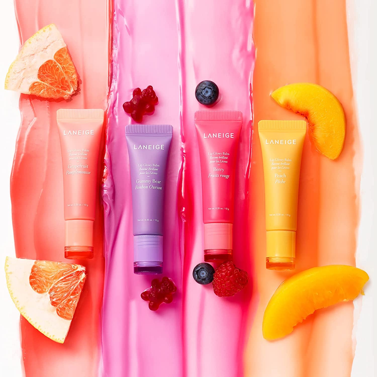 Lip Glowy Balm: Hydrate, Glossy, Lightweight, Moisturize & Tint with Shea Butter
