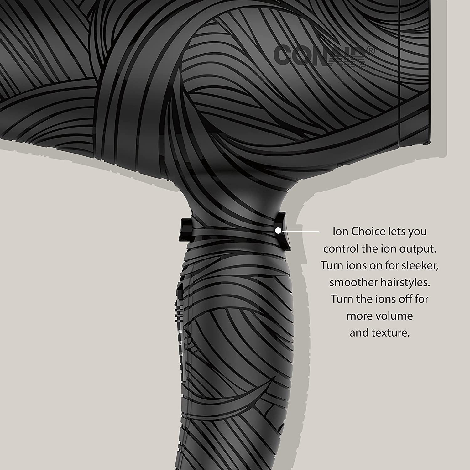 the Curl Collective 1875 Watt Ionic Ceramic Hair Dryer, Nurture and Nourish Your Natural Curls with the Curl Collective