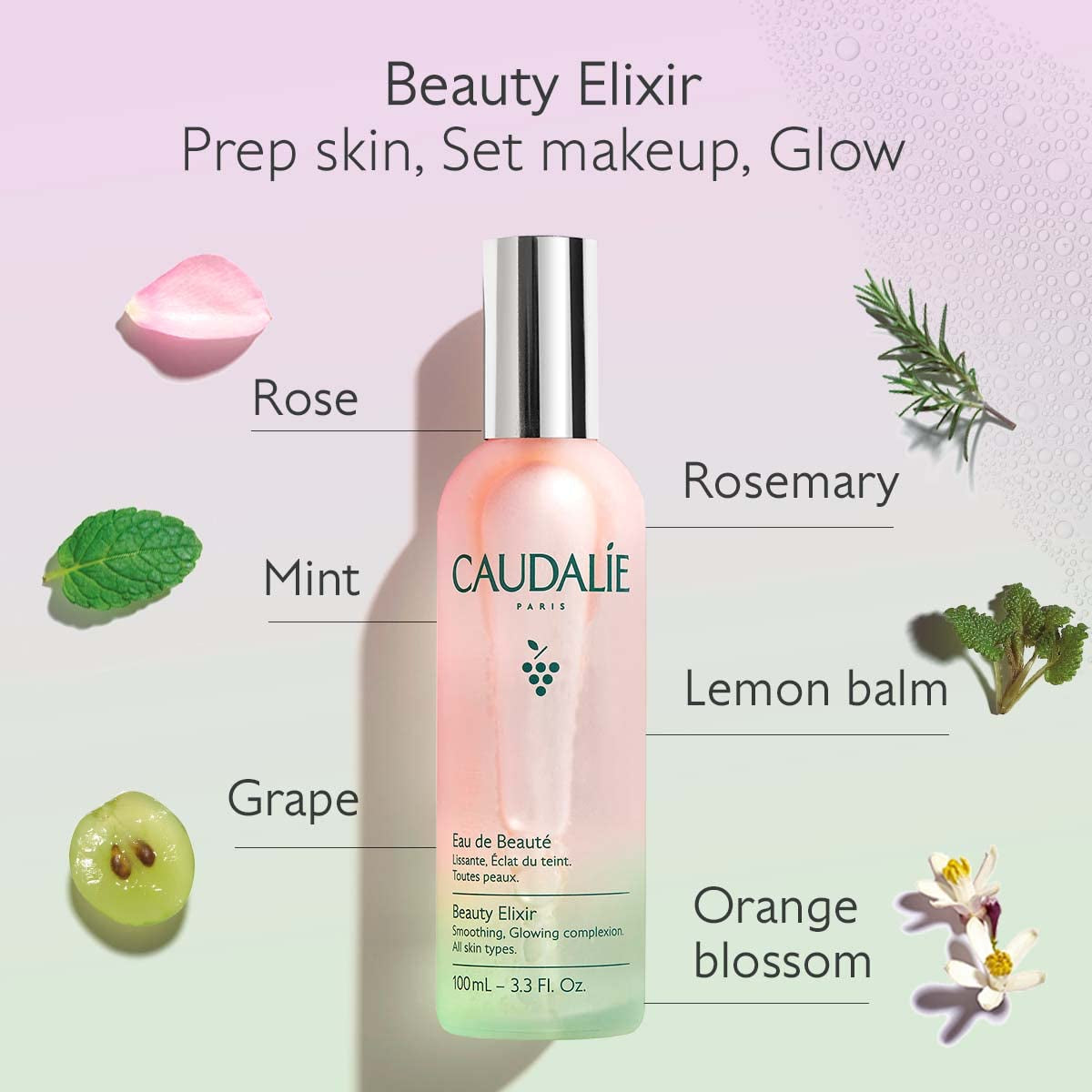 Beauty Elixir Face Mist: Toner That Tightens Pores + Reduces Dullness + Sets Makeup