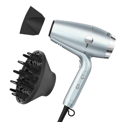 INFINITIPRO by  Smoothwrap Hair Dryer, 1875W Hair Dryer with Diffuser, Blow Dryer for Less Frizz, More Volume and Body, with Advanced Plasma Technology and Ceramic Technology