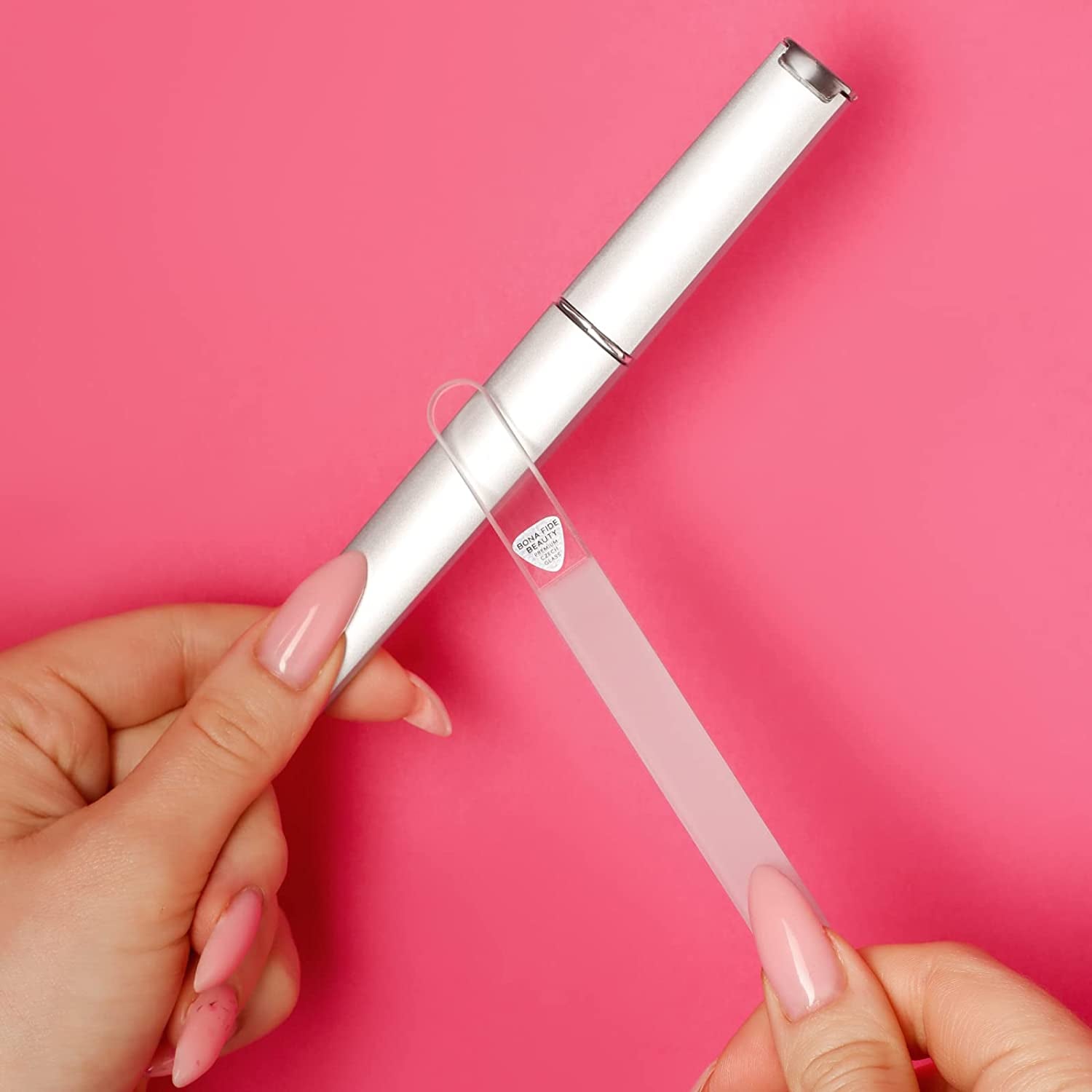 Glass Nail Files for Natural Nails by  - Crystal Nail Filer Handcrafted in the Czech Republic