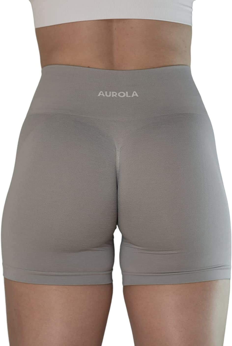 AUROLA Workout Shorts for Women Seamless Scrunch Gym Yoga Running Active Short